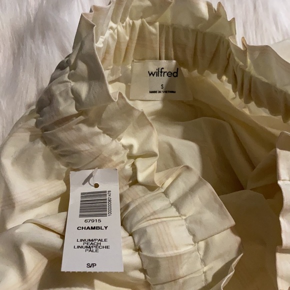 Cream white Wilfred long skirt - Picture 4 of 4